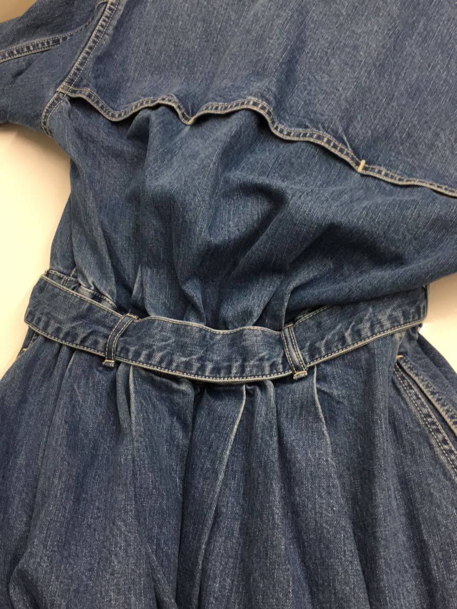 Graphpaper◇長袖ワンピース/デニム/IDG/GL201-60162B/BELTED DENIM