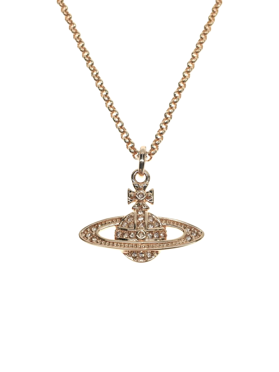 Vivienne Westwood◇ネックレス/-/カラーストーン/PNK/トップ有 www