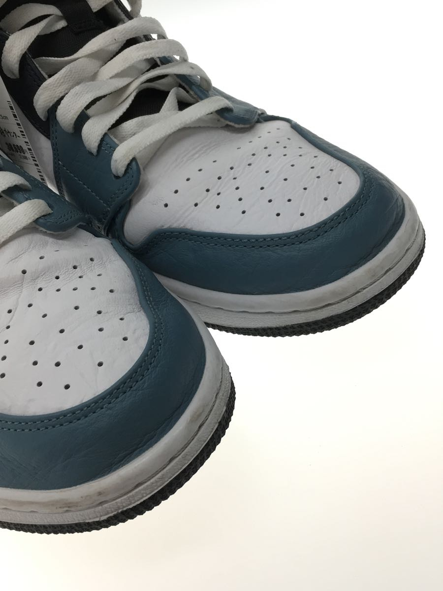 NIKE◇AIR JORDAN 1 MID SE FRLS APLA/エアジョーダン 1/ホワイト