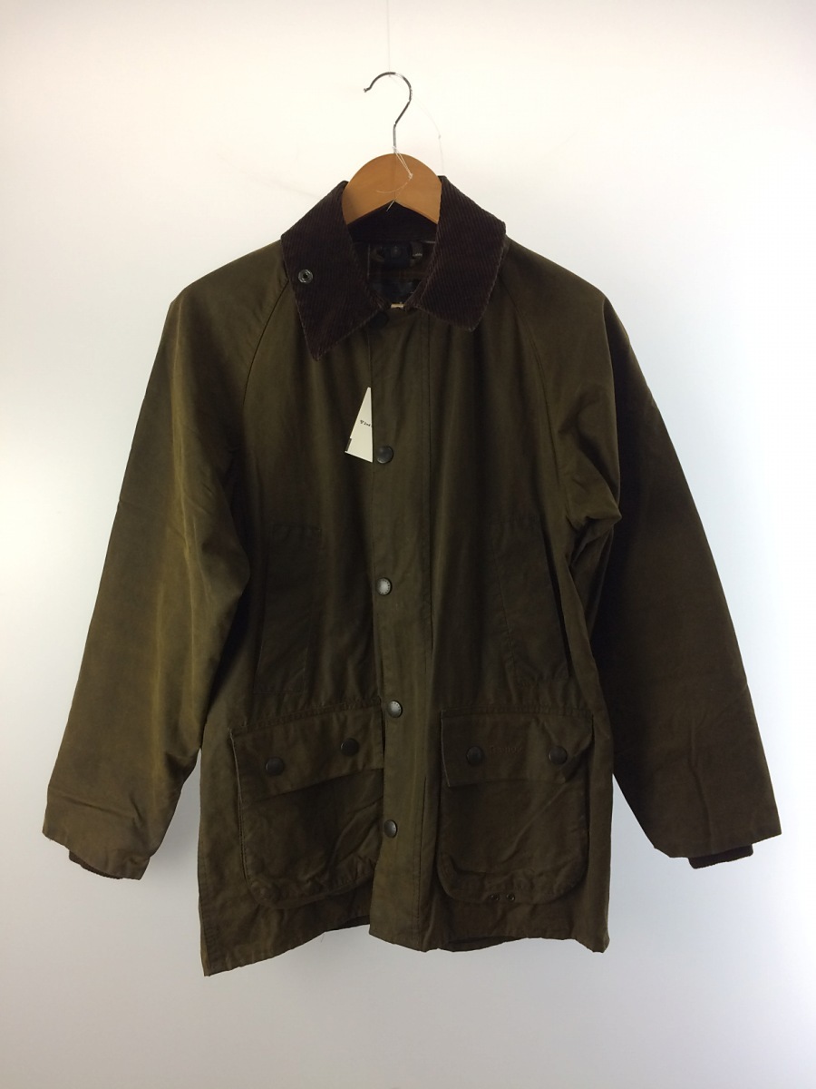 Barbour◆CLASSIC BEDALE/ビデイル/オイルドジャケット/-/コットン/KHK/A835/汚れ有