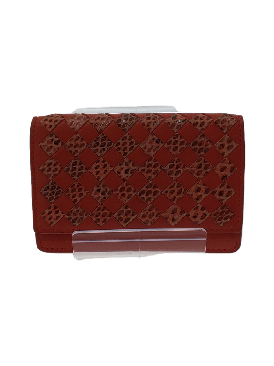 BOTTEGA VENETA◇カードケース/レザー/RED www.nickstellino.com