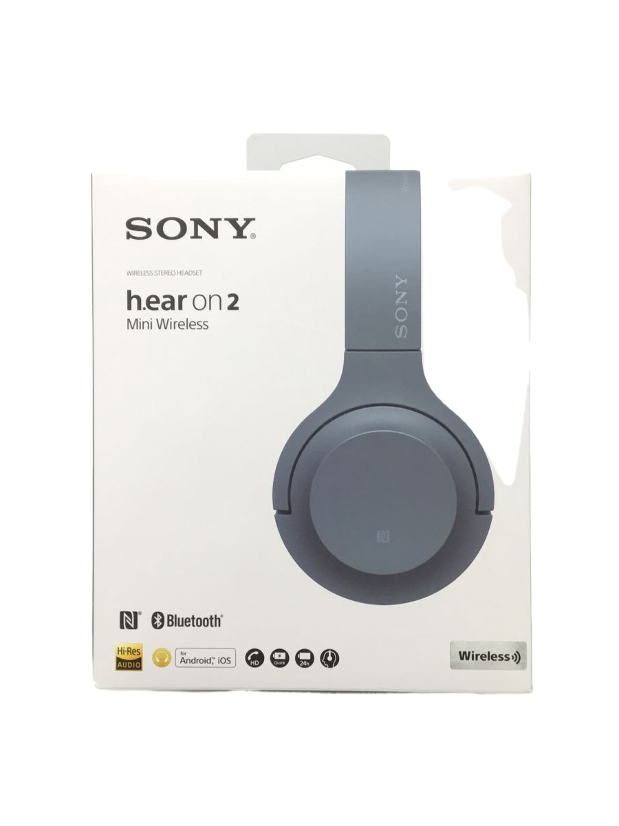 交換無料 希少な新品 SONYハイレゾ対応ヘッドホンh.ear on 2ペール