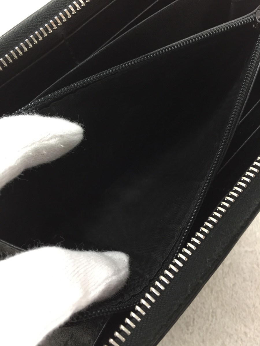 GUCCI◇箱・保存袋付/長財布/レザー/ブラック/グッチ | www.eko-flor.hr