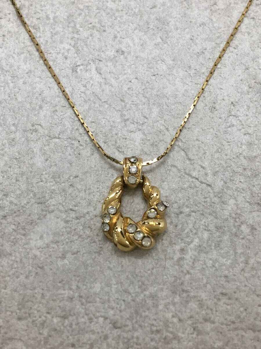 YVES SAINT LAURENT◇ネックレス/-/GLD/トップ有 www.nickstellino.com