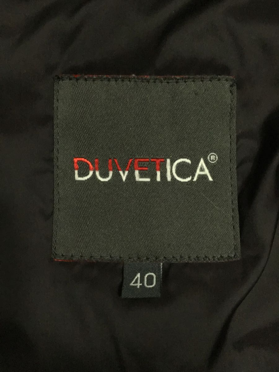 DUVETICA◇ダウンジャケット/40/ナイロン/ブラック www.grupo-syz.com