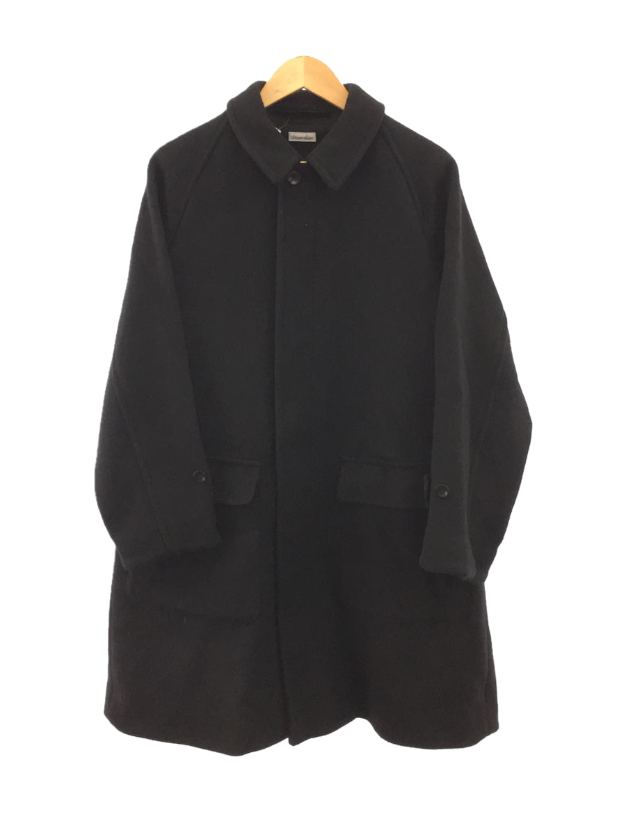 Steven Alan◇ステンカラーコート/M/ウール/BLK Steven Alan◇ステンカラーコート/M/ウール/BLK