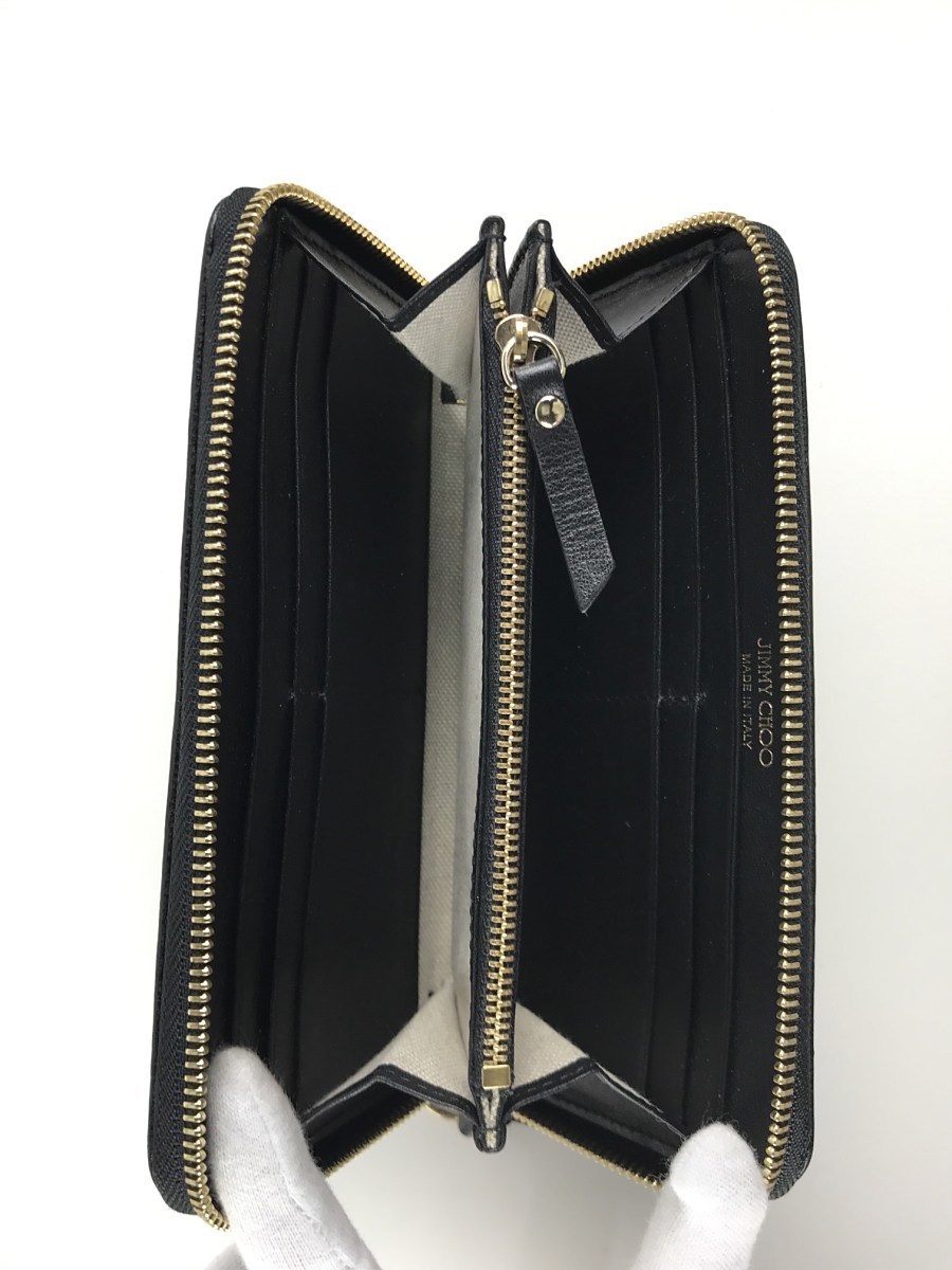 JIMMY CHOO◇JIMMY CHOO/長財布/PIPPA/BLK | alyafi-ip.com