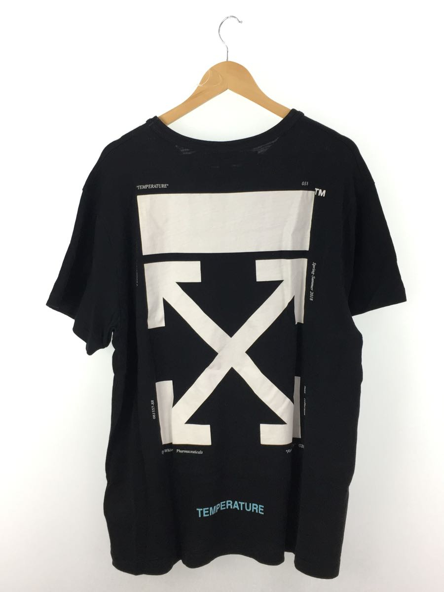 OFF-WHITE◇Tシャツ/M/コットン/BLK/18SS/MONALISA S/モナリザ