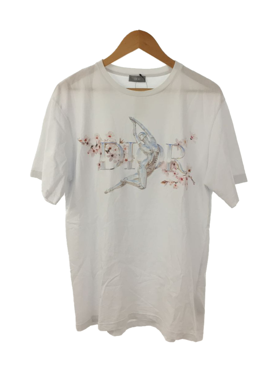 Dior HOMME◇×空山基/セクシーロボットプリントTシャツ/Tシャツ/L