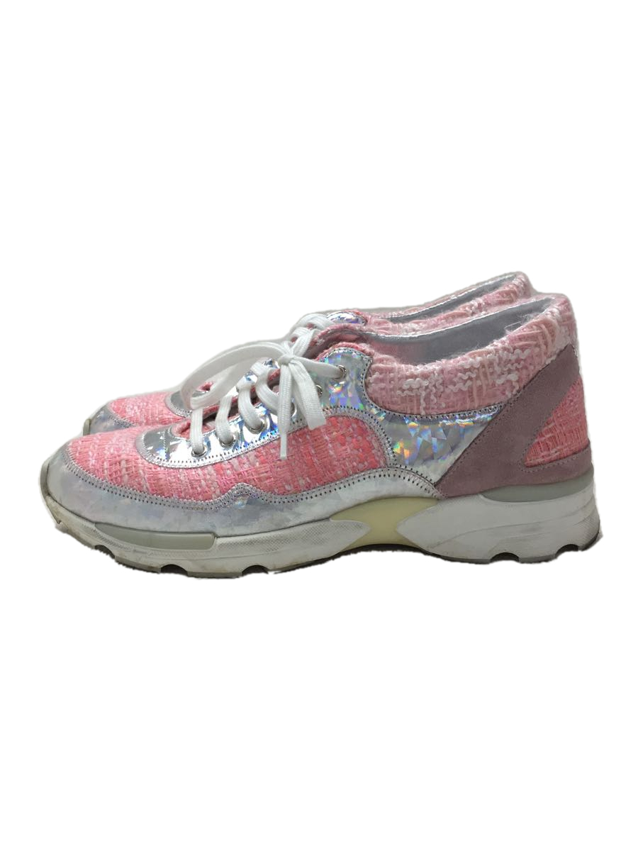 CHANEL◇ローカットスニーカー/37/ピンク/G30442/シューズ/靴/ aca-is.com