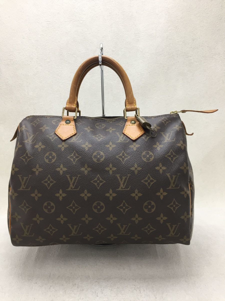 LOUIS VUITTON◇1)スピーディ25_モノグラム・キャンバス_BRW-