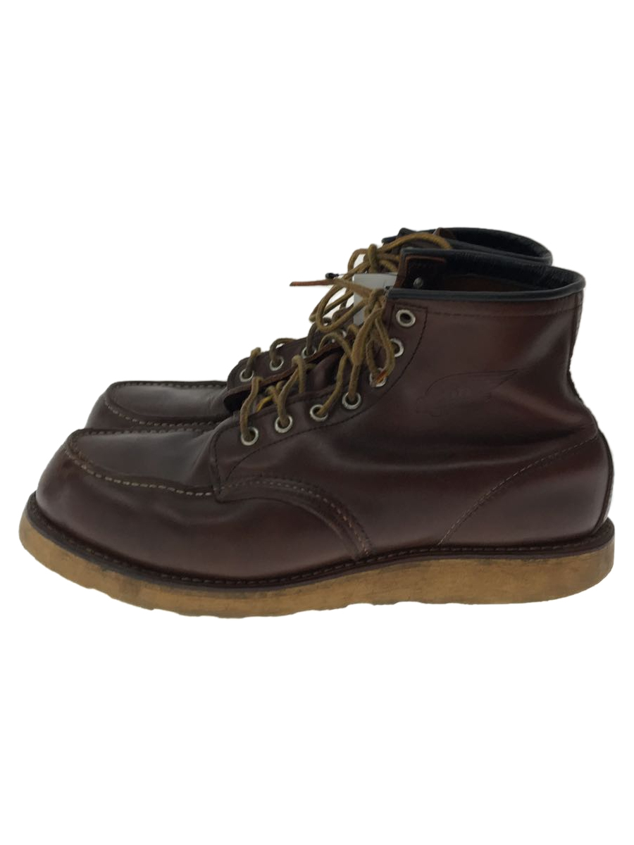 RED WING◆レースアップブーツ/8858/US9/BRW/履きジワ、汚れ有