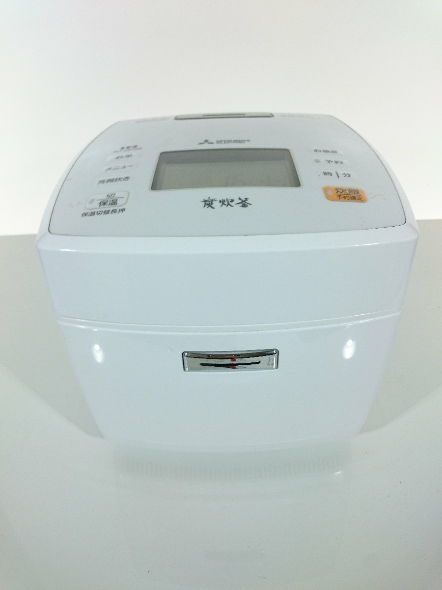 MITSUBISHI◇炊飯器 備長炭 炭炊釜 NJ-VE106 ミツビシ 5.5合炊き aca