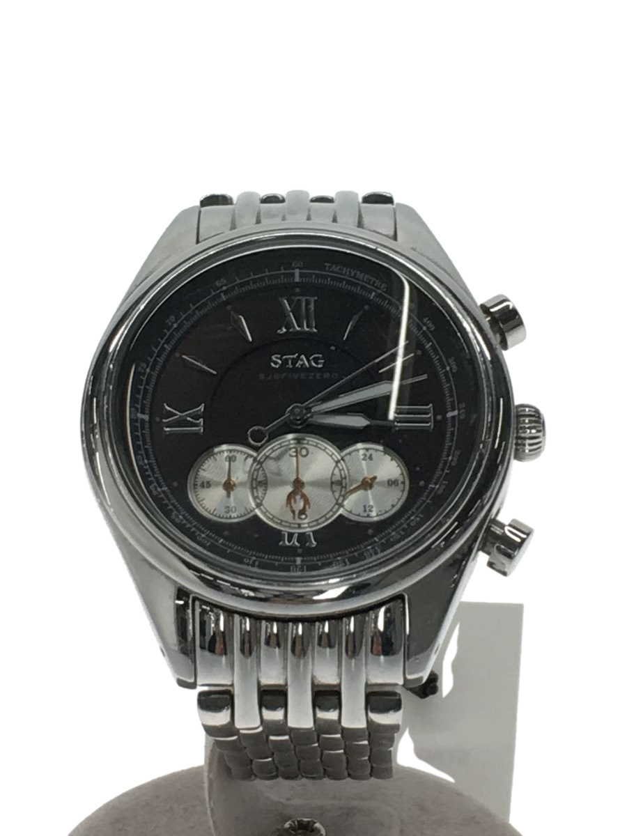 STAG◇Executive Line/クォーツ腕時計/アナログ/ステンレス/キズ STAG◇Executive Line/クォーツ腕時計/アナログ/ステンレス/キズ