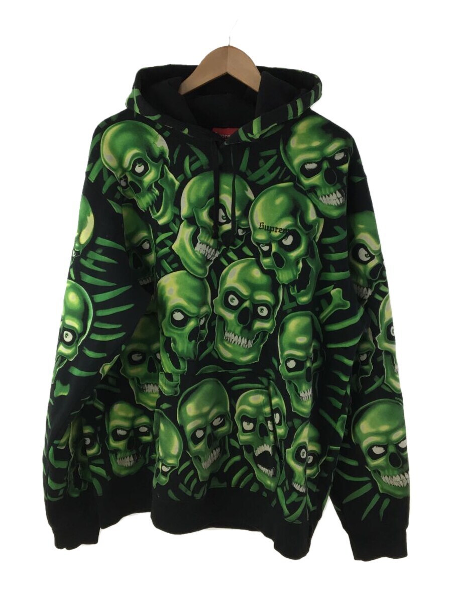 SALE／101%OFF】 supreme pile hooded sweatshirt skull スカル