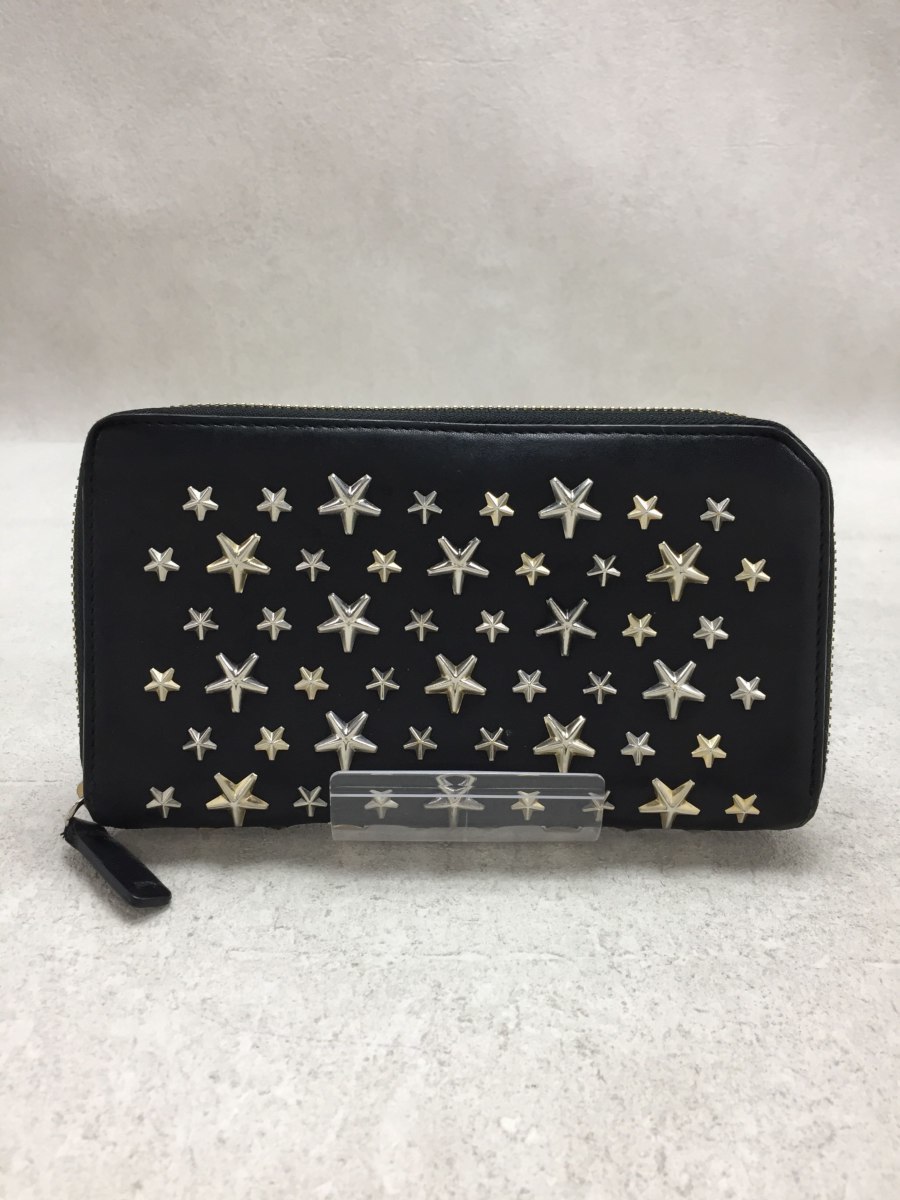JIMMY CHOO◇ジミーチュウ/CARNABY/カーナビー/スタースタッズ/長財布