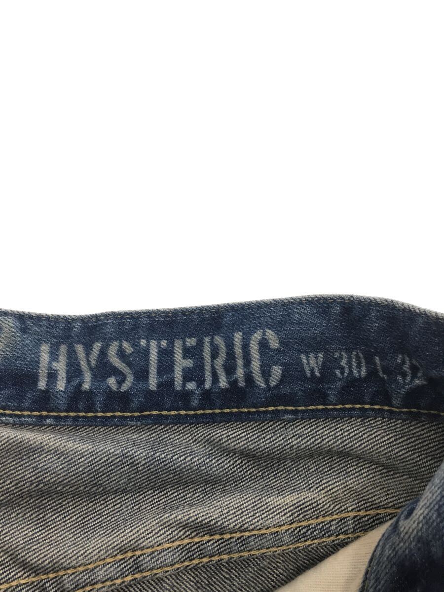 HYSTERIC GLAMOUR◇ボトム/30/デニム/IDG/スタッズ/ダメージ加工/SP
