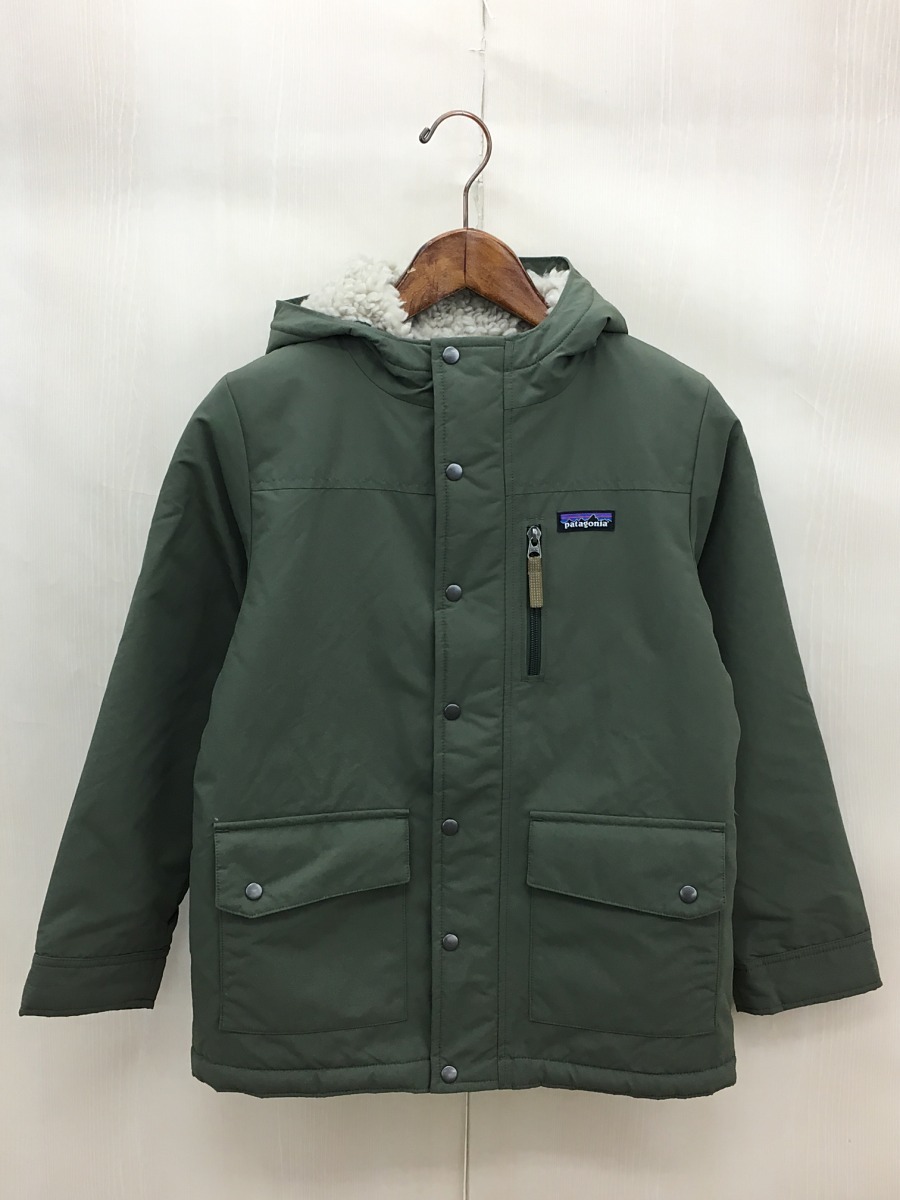 patagonia◇マウンテンパーカー/M/ナイロン/KHK/STY68460FA19/ボーイズ