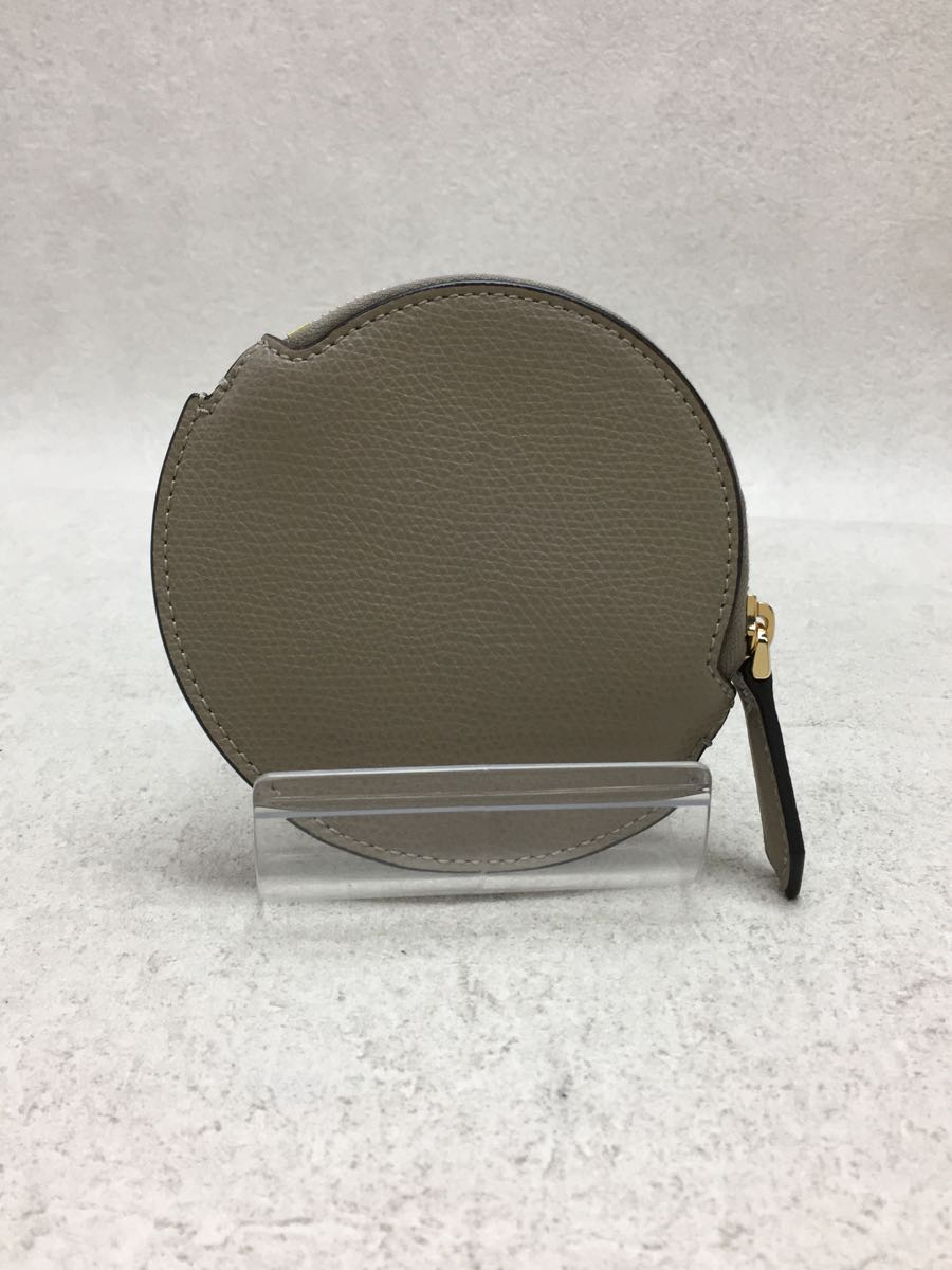 FENDI◇フェンディ/コインケース/レザー/グレー/8M0444/ラウンド