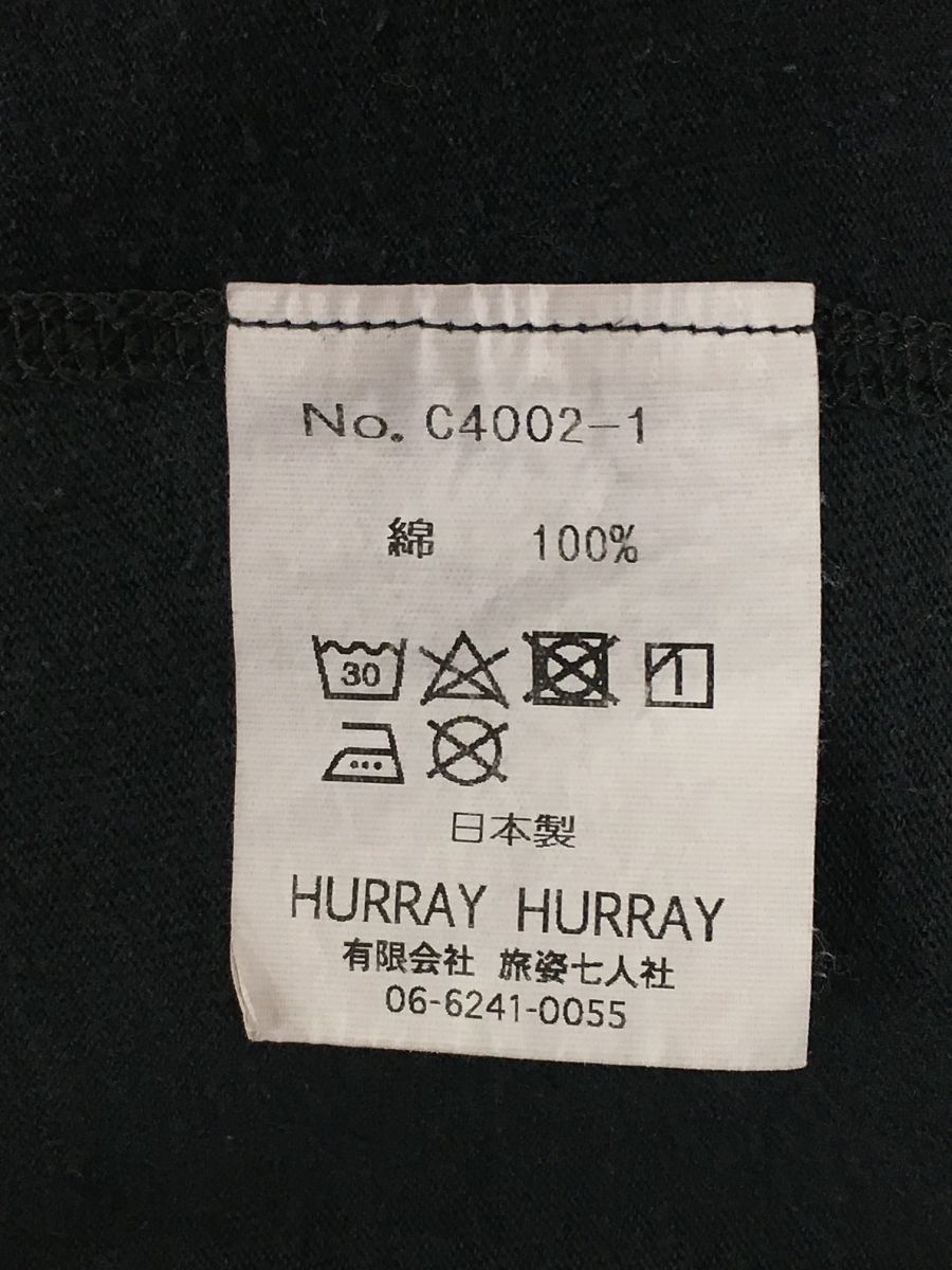 HURRAY HURRAY/リメイクTシャツ/コットン/BLK | www.pklaw.in