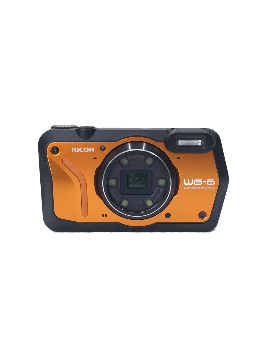 RICOH◇デジタルカメラ RICOH WG-6 [オレンジ] - カメラ、光学機器