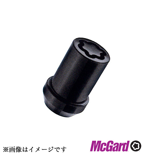 McGard(マックガード) ロックナット(小径袋ナット(黒)) テーパー M12×1.25_画像1