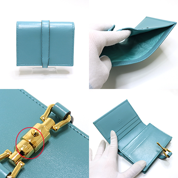 グッチ GUCCI ジャッキー 1961 カードケース ウォレット レザー