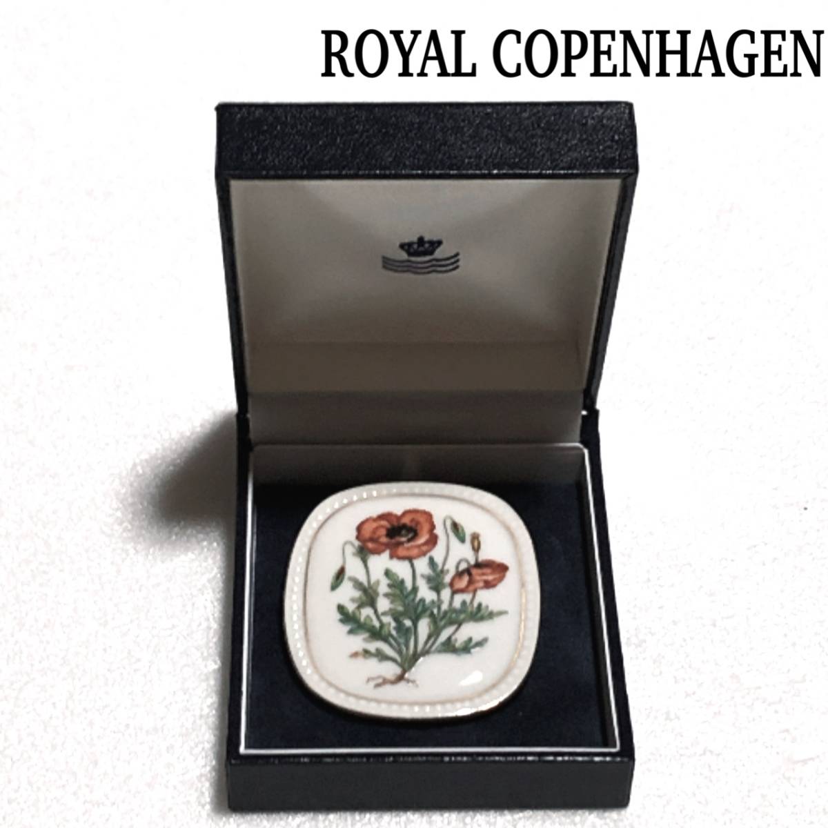 ロイヤルコペンハーゲン フローラダニカ ブローチ/ROYAL COPENHAGEN 花