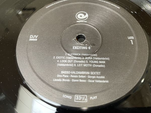 ジャズLP　DEJAVU RECORD　復刻盤　DJV 200028　BASSO VALDAMBRINI SEXTET／EXCITING ６_画像5