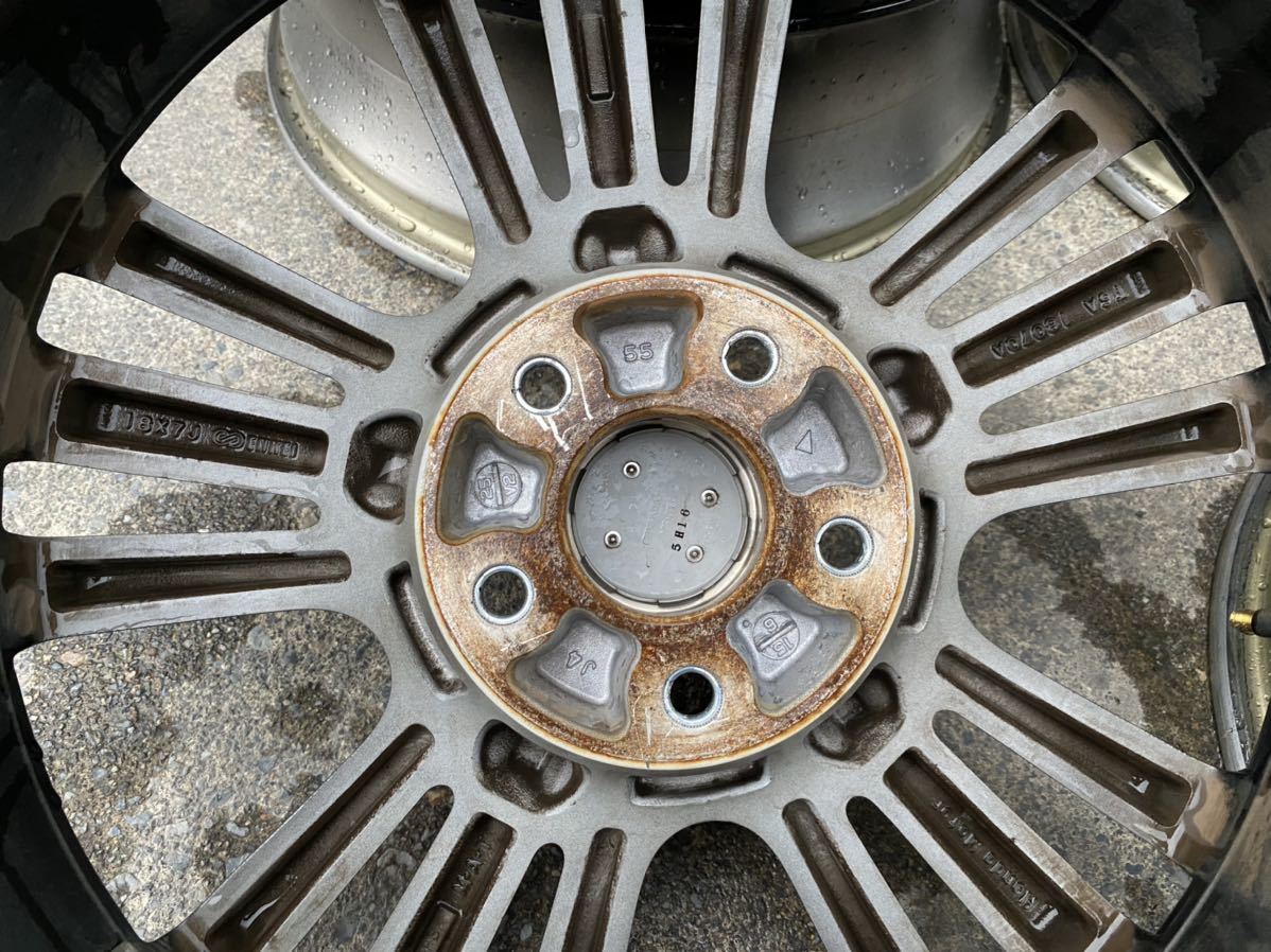 ホンダ 純正アルミホイール 18×7J 5x114.3 ET+55 ハブ64 ENKEI製 4本