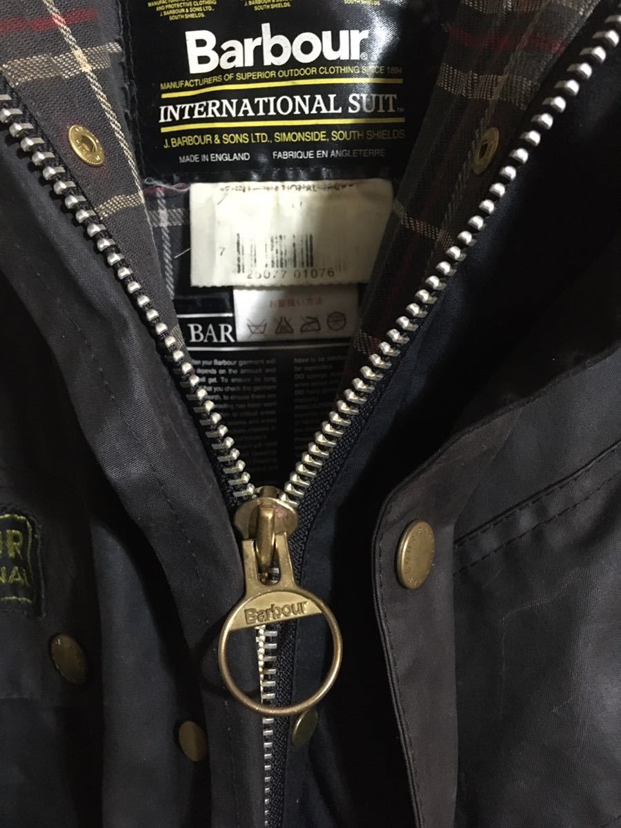 英国製 バブアー インターナショナル オイルドJKT barbour 英国製 バブアー インターナショナル オイルドJKT barbour