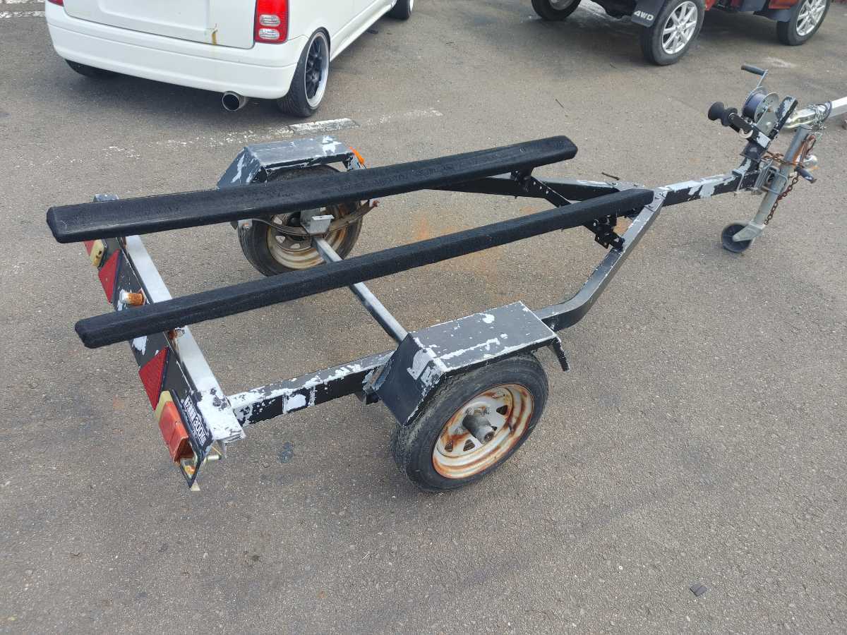 1円スタート!実費でお届けします!ボートトレーラー 軽 1円スタート!実費でお届けします!ボートトレーラー 軽