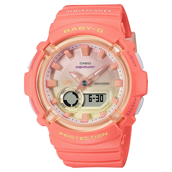 カシオ CASIO 腕時計 BABY-G　BGA-280AQ-4AJR　アクアプラネット　Love The Sea And The Earth