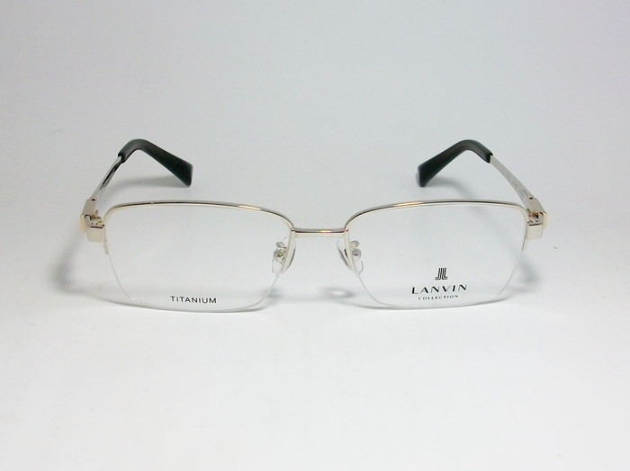 LANVIN　ランバン 日本製　made in Japan メンズ 眼鏡 メガネ フレーム VLC041J-0579-55 度付可 シルバー_画像2