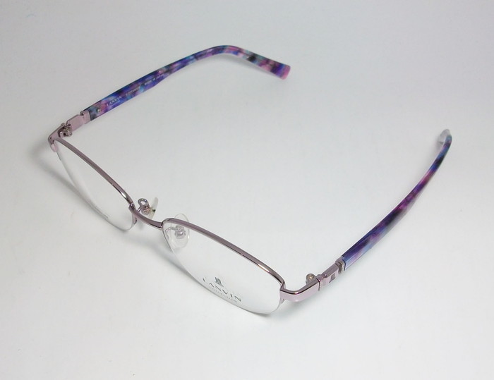 LANVIN　ランバン 日本製　made in Japan レディース 眼鏡 メガネ フレーム VLC537J-0A88-52 度付可 パープル_画像3