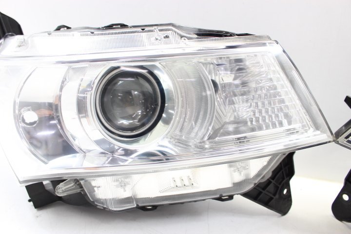 美品　パレット　MK21S　ルークス　ML21S　ヘッドライト　左右　セット　キセノン　HID　レベ付　コイト　100-59207　打刻A　247175+247176_画像7