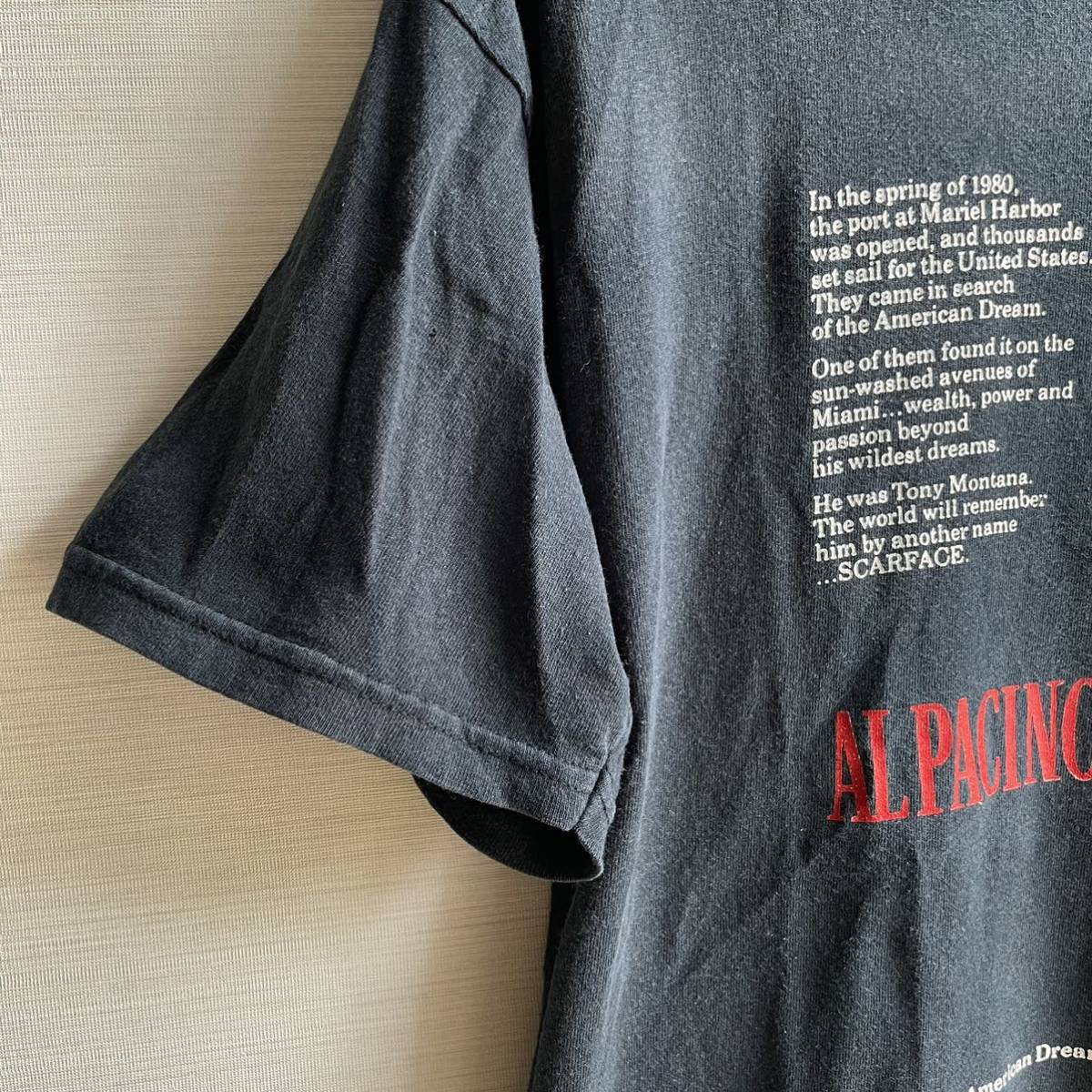 VINTAGE ヴィンテージ SCARFACE Tシャツ スカーフェイス Tee 映画