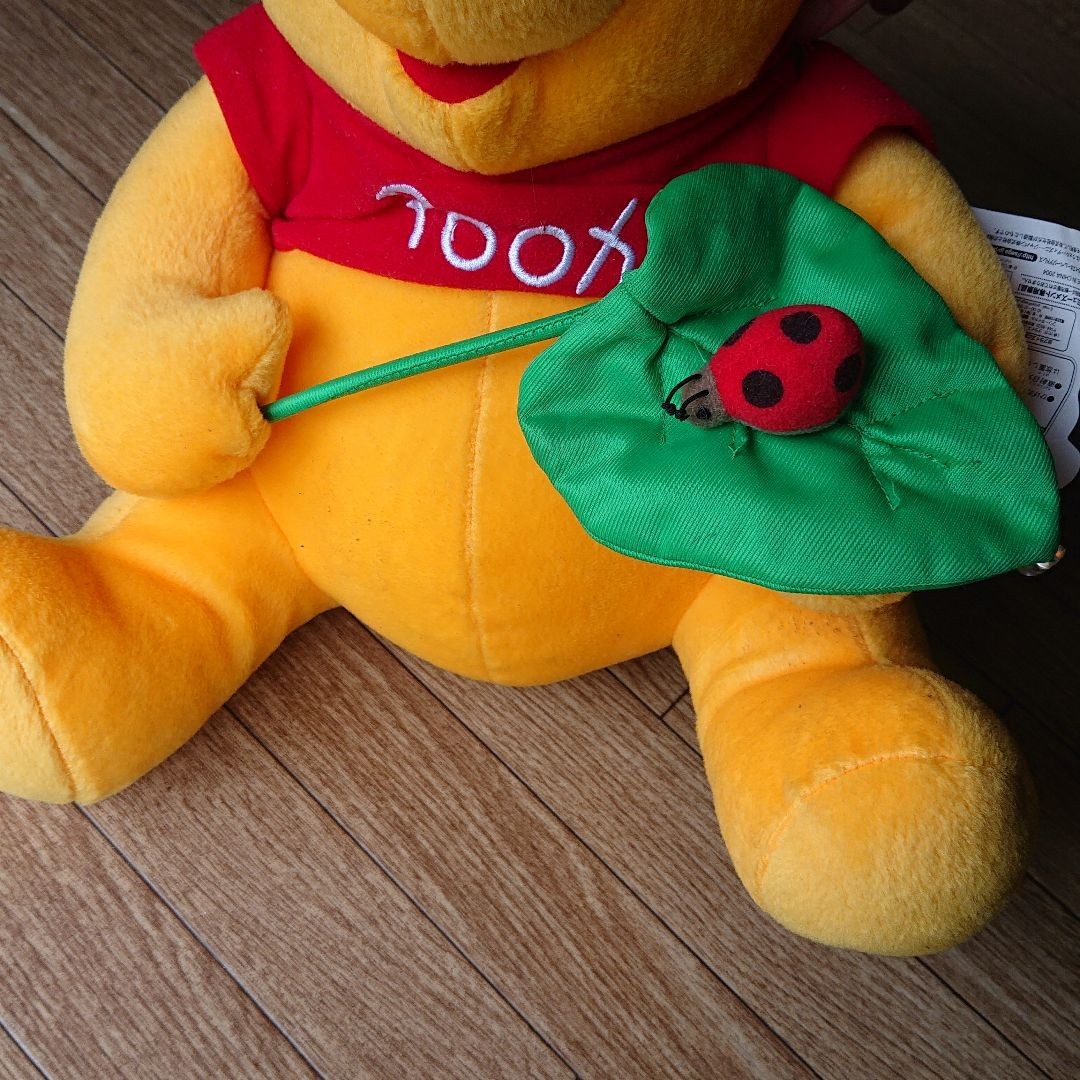 Paypayフリマ ぬいぐるみ Bigぬいぐるみ めちゃでか タグ付き くまのプーさん ディズニー Pooh モーリーファンタジー