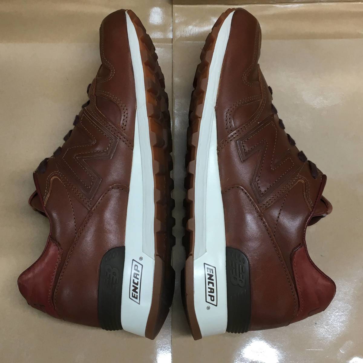 美品】26cm US8 New Balance1300 Horween Leather Explorer M1300BER