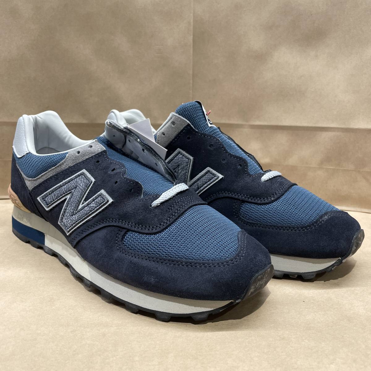 劣化有】 US9 27cm NEW BALANCE M576UK NG NAVY ニューバランス M576