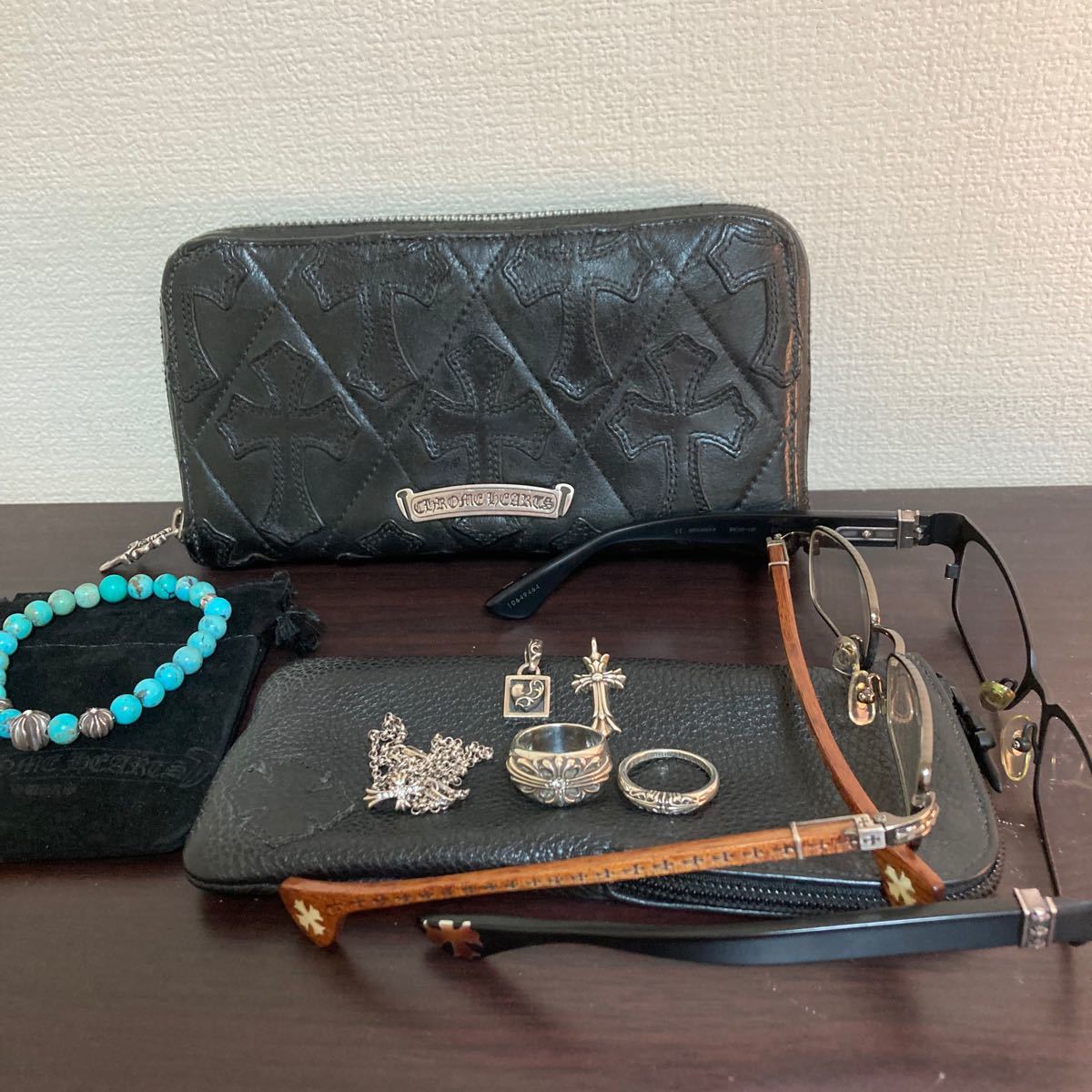 クロムハーツ フレームドハートチャーム 美品 CHROME HEARTS