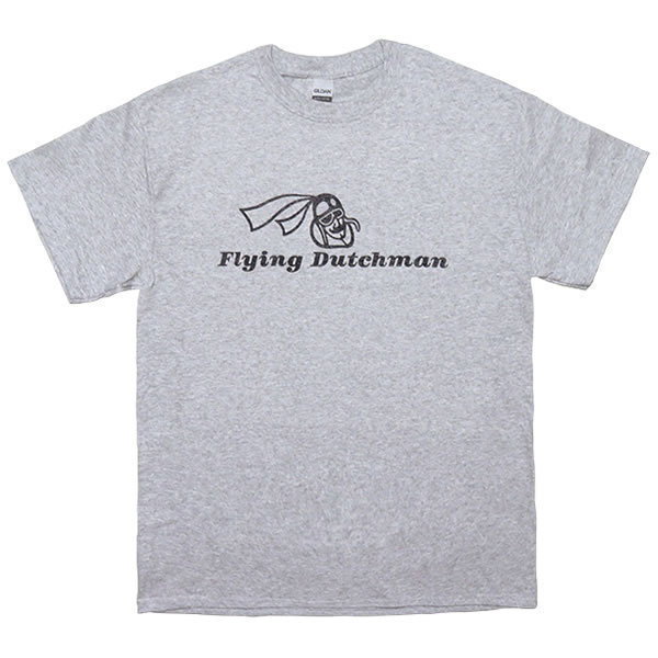 [Sサイズ]Flying Dutchman （フライング・ダッチマン） Records 藤原ヒロシ着用 ロゴTシャツ グレー_画像1