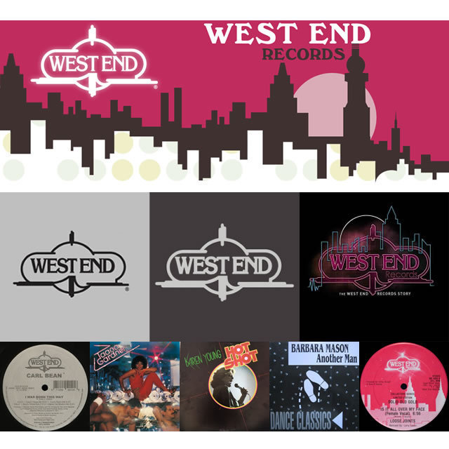 [XLサイズ]West End （ウエストエンド） Records ロゴ NYガラージ ハウス クラブ DJ Tシャツ グレー_画像3