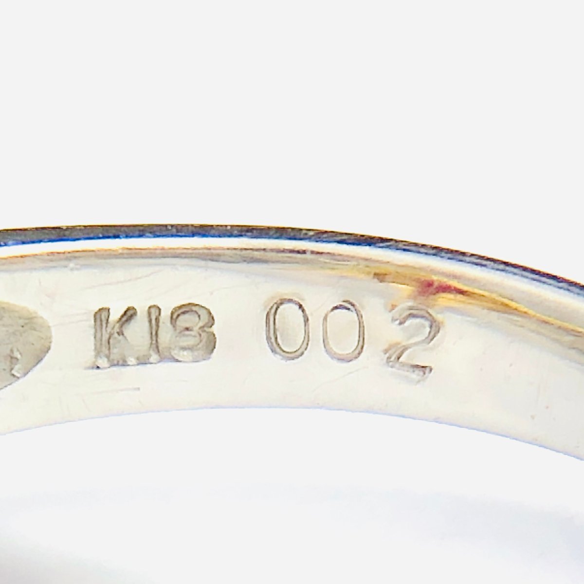 ポイント10倍】 0.02ct ダイヤ ルビーリング K18 PT900 【77