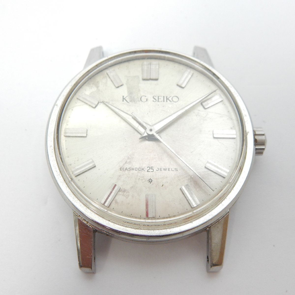 41】1円~KING SEIKO キングセイコー 本体のみ メンズ腕時計 25石 手