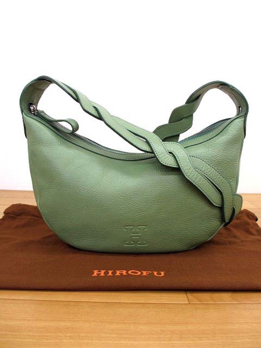 美品 ヒロフ HIROFU トレッチャ ショルダーバッグ S | www