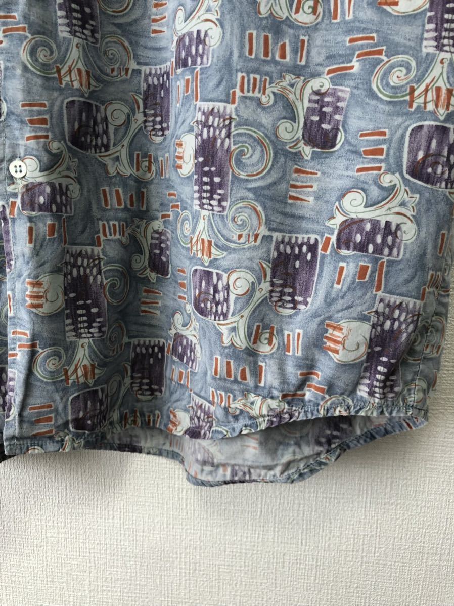 80's USA製 黒タグ OLD STUSSY VINTAGE BD SHIRT オールド