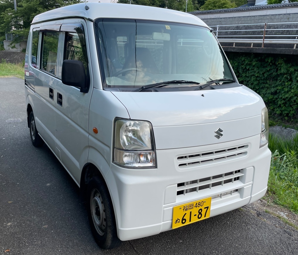 ★ 売切 スズキ エブリイ ハイルーフ 白色 車検付 走行8万Km ★_画像2