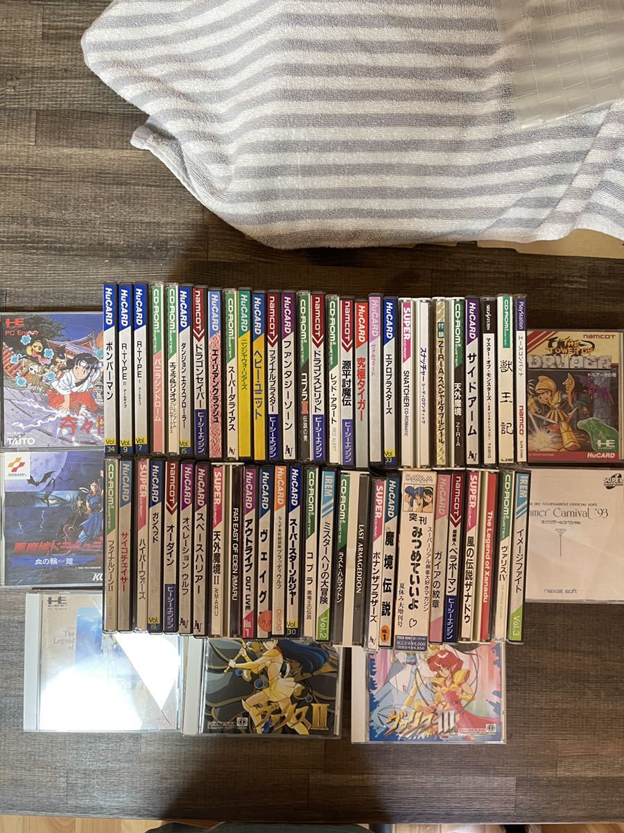 PCエンジン ソフト 56本セット CD-ROM hucard 悪魔城ドラキュラ