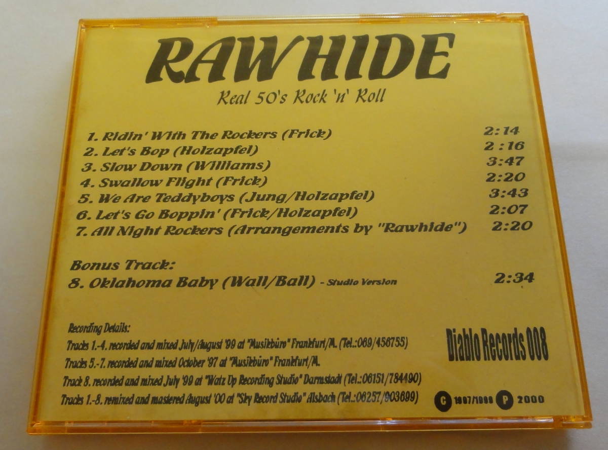 Rawhide / Rock & Roll Lives CD Real 50’s Rock n Roll_画像2